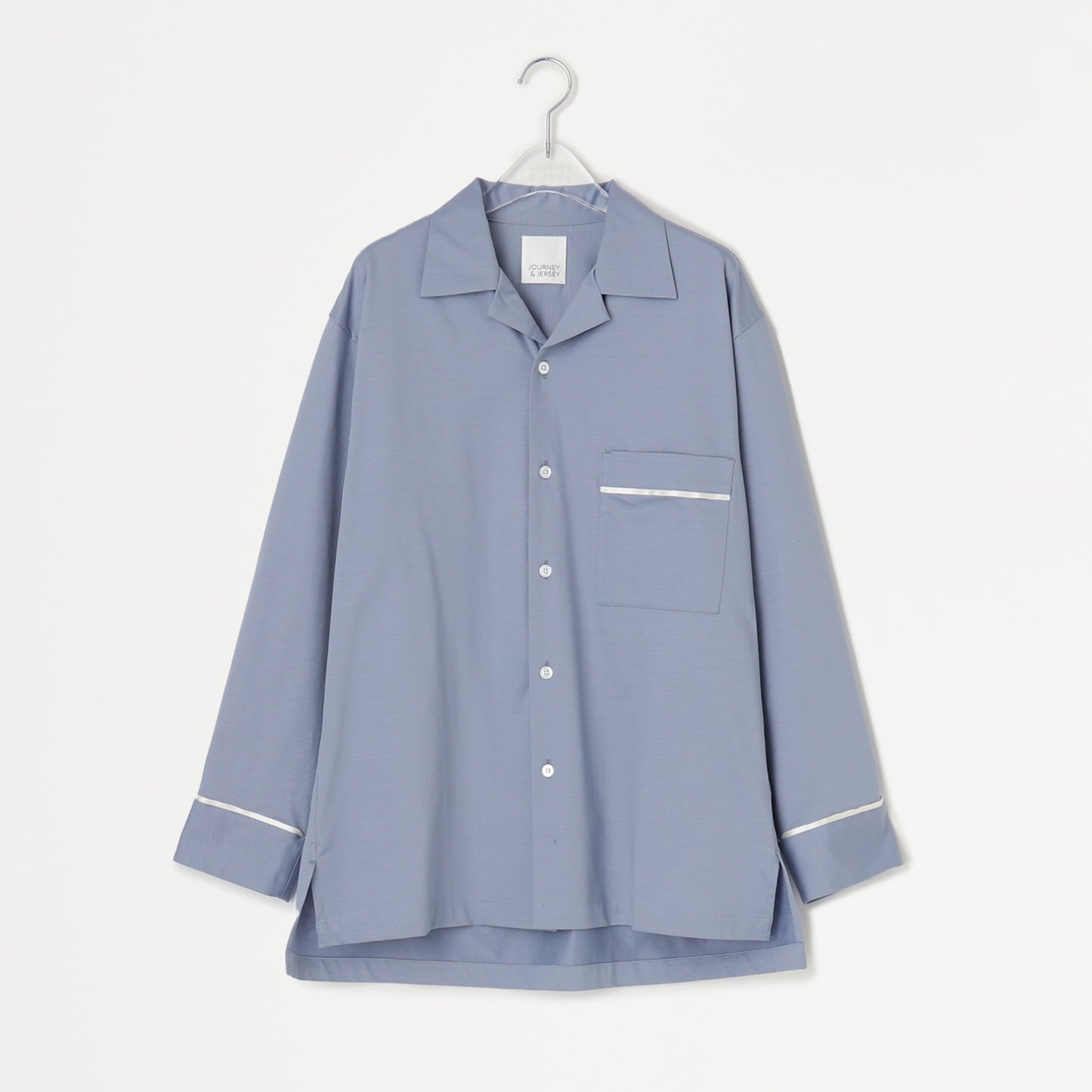 Shiny high-gauge basic shirts