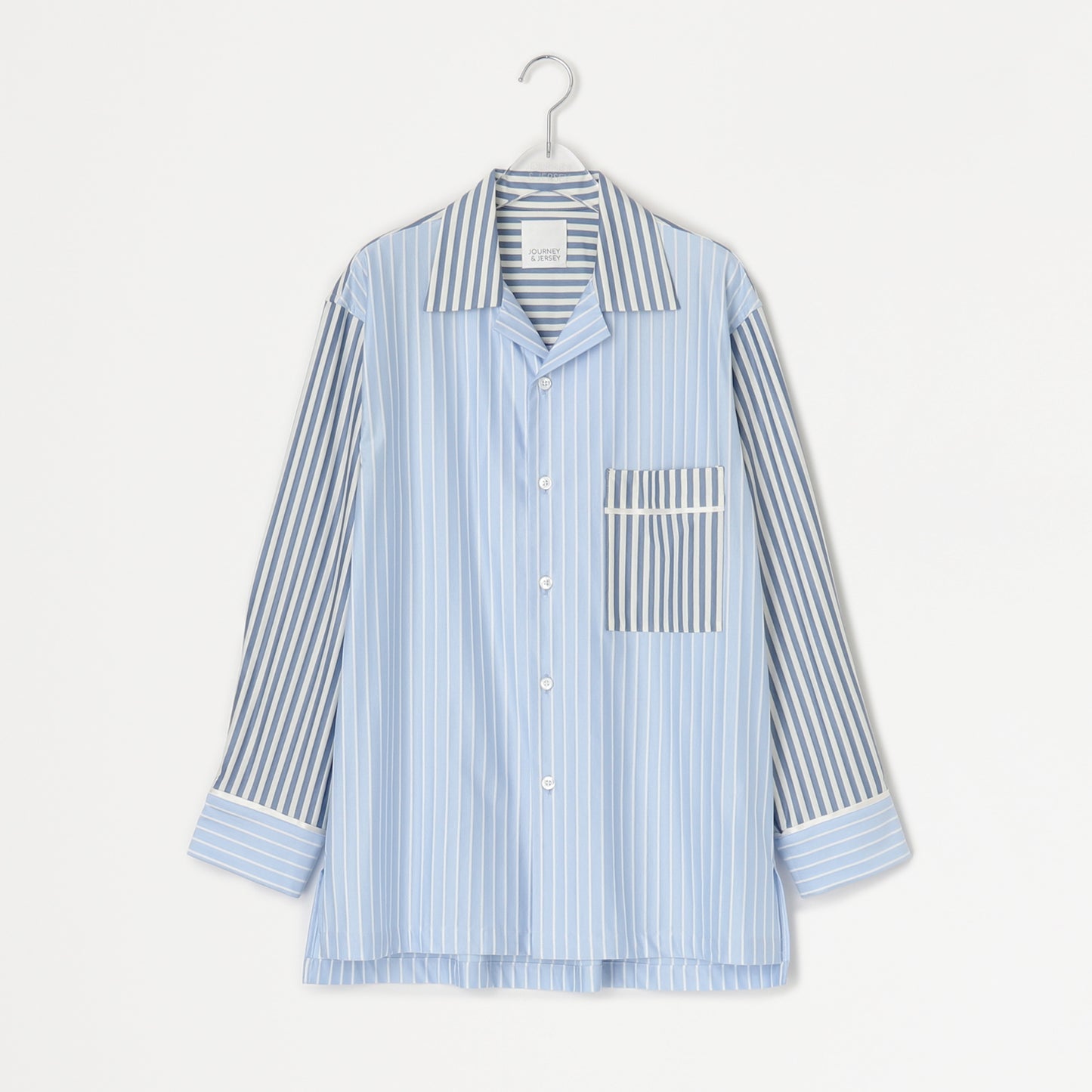 Mix stripe basic shirts