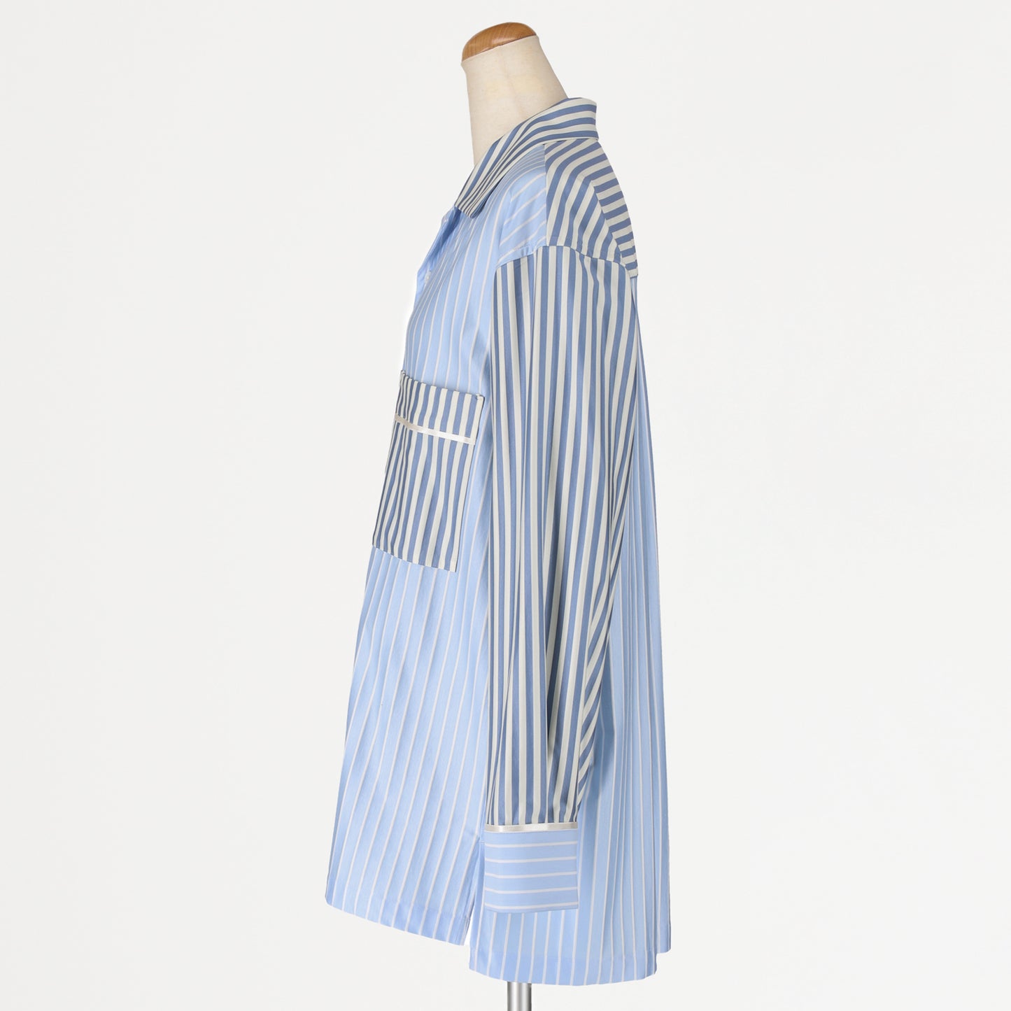 Mix stripe basic shirts