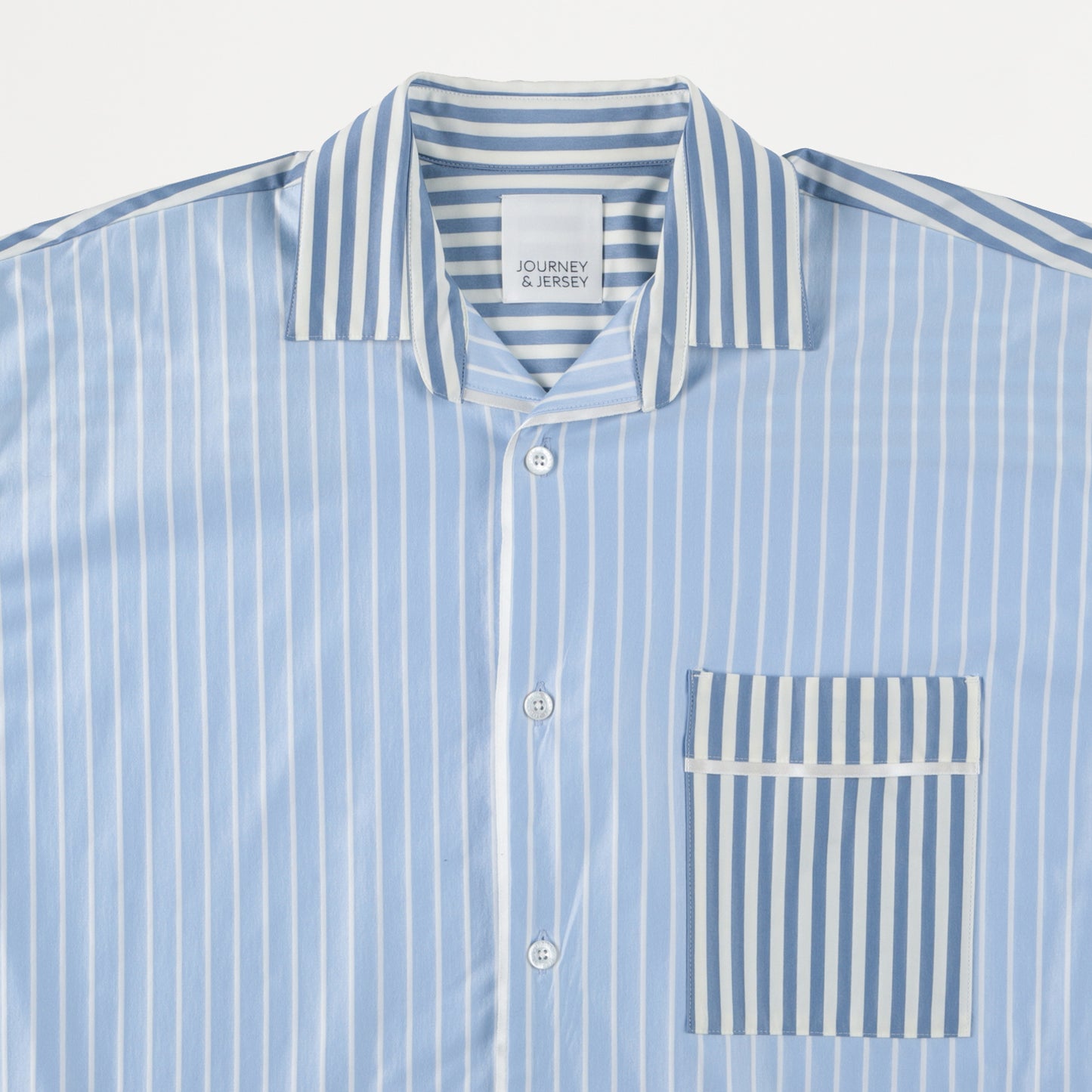 Mix stripe basic shirts