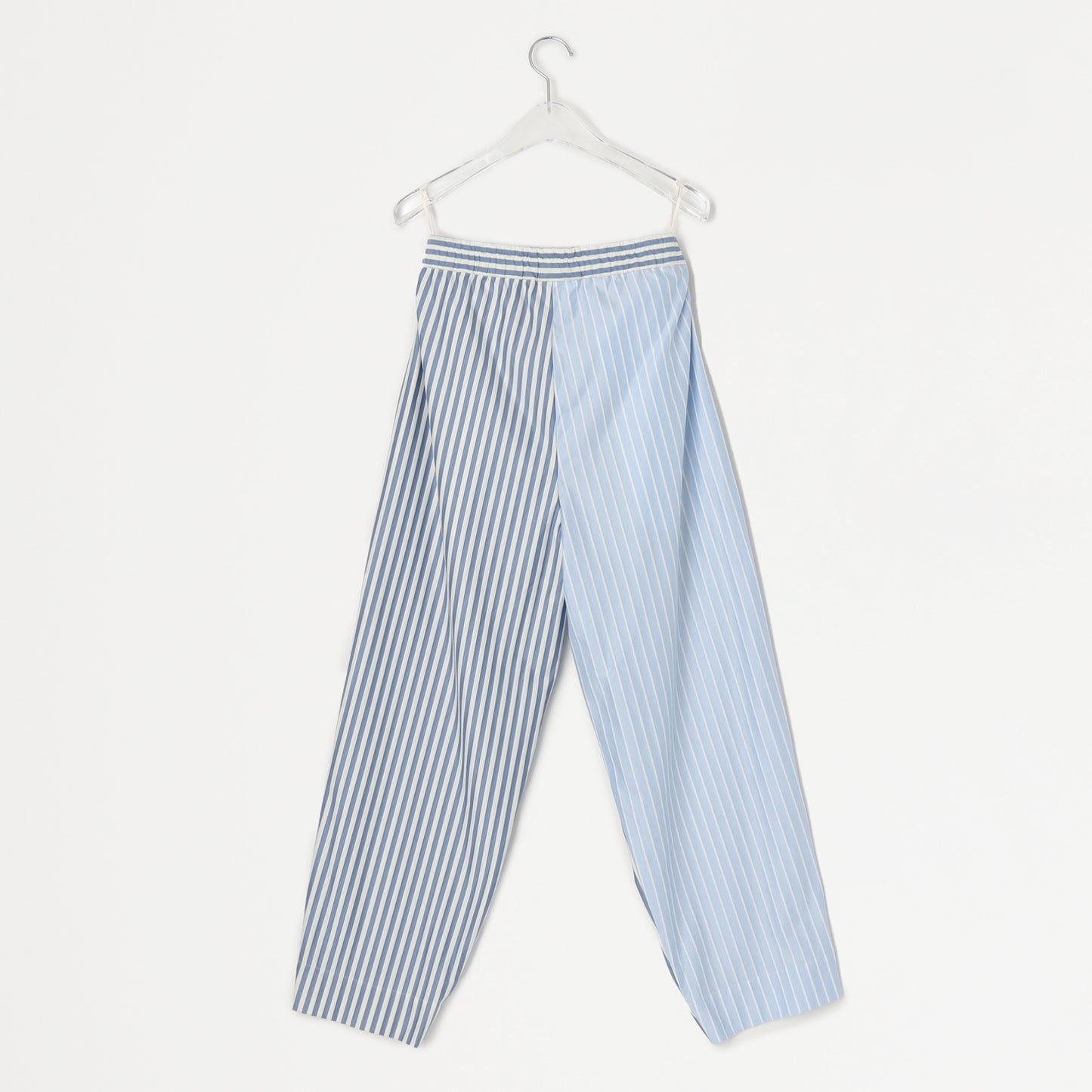 Mix stripe relaxed pants